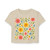 Whimsical Floral Waltz - Women's Baby Tee