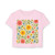 Whimsical Floral Waltz - Women's Baby Tee
