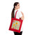 Whimsical Floral Waltz - Organic Cotton Tote Bag