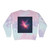 Ethereal Nebula Dance - Unisex Tie-Dye Sweatshirt