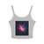 Ethereal Nebula Dance - Women's Spaghetti Strap Tank Top