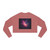 Ethereal Nebula Dance - Women's Cropped Sweatshirt
