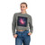 Ethereal Nebula Dance - Women's Cropped Sweatshirt