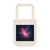 Ethereal Nebula Dance - Organic Canvas Tote Bag