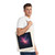Ethereal Nebula Dance - Woven Tote Bag