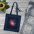 Ethereal Nebula Dance - Organic Cotton Tote Bag
