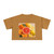 Citrus Burst Delight - Women's Crop Tee