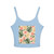 Botanical Bliss Escape - Women's Spaghetti Strap Tank Top