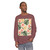 Botanical Bliss Escape - Unisex Garment-dyed Long Sleeve T-Shirt