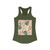 Botanical Bliss Escape - Women's Ideal Racerback Tank