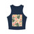 Botanical Bliss Escape - Women's Micro Rib Racer Tank Top