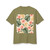 Botanical Bliss Escape - Unisex Garment-Dyed Heavyweight Cotton Tee