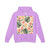 Botanical Bliss Escape - Unisex Lightweight Hooded Sweatshirt