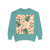 Botanical Bliss Escape - Unisex Garment-Dyed Sweatshirt