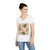 Botanical Bliss Escape - Ladies' V-Neck T-Shirt