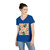 Botanical Bliss Escape - Ladies' V-Neck T-Shirt