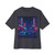 Neon Night Drive - Unisex Oversized Boxy Tee