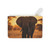Majestic Elephant Embrace - Mini Clutch Bag