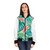 Tropical Leaf Serenade - Women's Bomber Jacket (AOP)