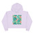 Tropical Leaf Serenade - Crop Hoodie