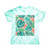 Tropical Leaf Serenade - Tie-Dye Tee, Cyclone