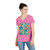 Tropical Leaf Serenade - Ladies' V-Neck T-Shirt