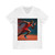 Victory Run Sprint - Unisex Jersey Short Sleeve V-Neck Tee