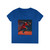 Victory Run Sprint - Ladies' V-Neck T-Shirt
