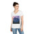 Misty Mountain Morning - Ladies' V-Neck T-Shirt