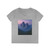 Misty Mountain Morning - Ladies' V-Neck T-Shirt