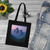 Misty Mountain Morning - Organic Cotton Tote Bag