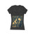Gatsby Glamour Nights - Women's Jersey Short Sleeve Deep V-Neck Tee
