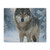 Lone Wolf Vigil - Matte Canvas, Stretched, 1.25"