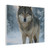 Lone Wolf Vigil - Matte Canvas, Stretched, 1.25"