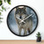 Lone Wolf Vigil - Wall Clock