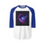 Celestial Harmony Voyage - Unisex Three-Quarter Sleeve Raglan Shirt
