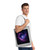 Celestial Harmony Voyage - Woven Tote Bag