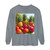 Tropical Fruit Fiesta - Unisex Garment-dyed Long Sleeve T-Shirt