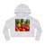 Tropical Fruit Fiesta - Women’s Cropped Hooded Sweatshirt