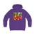 Tropical Fruit Fiesta - Girlie College Hoodie