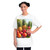 Tropical Fruit Fiesta - Organic Unisex Classic T-Shirt