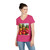 Tropical Fruit Fiesta - Ladies' V-Neck T-Shirt