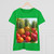 Tropical Fruit Fiesta - Women's Midweight Cotton Tee