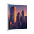 Urban Skyline - Matte Canvas, Stretched, 1.25"