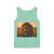 Majestic Lion Roar - Unisex Garment-Dyed Tank Top