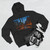 Chicago River Reflections - Three-Panel Fleece Hoodie