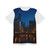 Chicago River Reflections - Unisex Cut & Sew Tee (AOP)