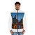 Chicago River Reflections - Men's Puffer Jacket (AOP)