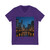 Chicago River Reflections - Unisex Jersey Short Sleeve V-Neck Tee
