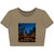 Chicago River Reflections - Women’s Poly-Cotton Crop Tee